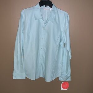 Liz Claiborne Light Blue Button Down Shirt